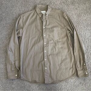 Steven Alan Button Down Long Sleeve Pocket Shirt